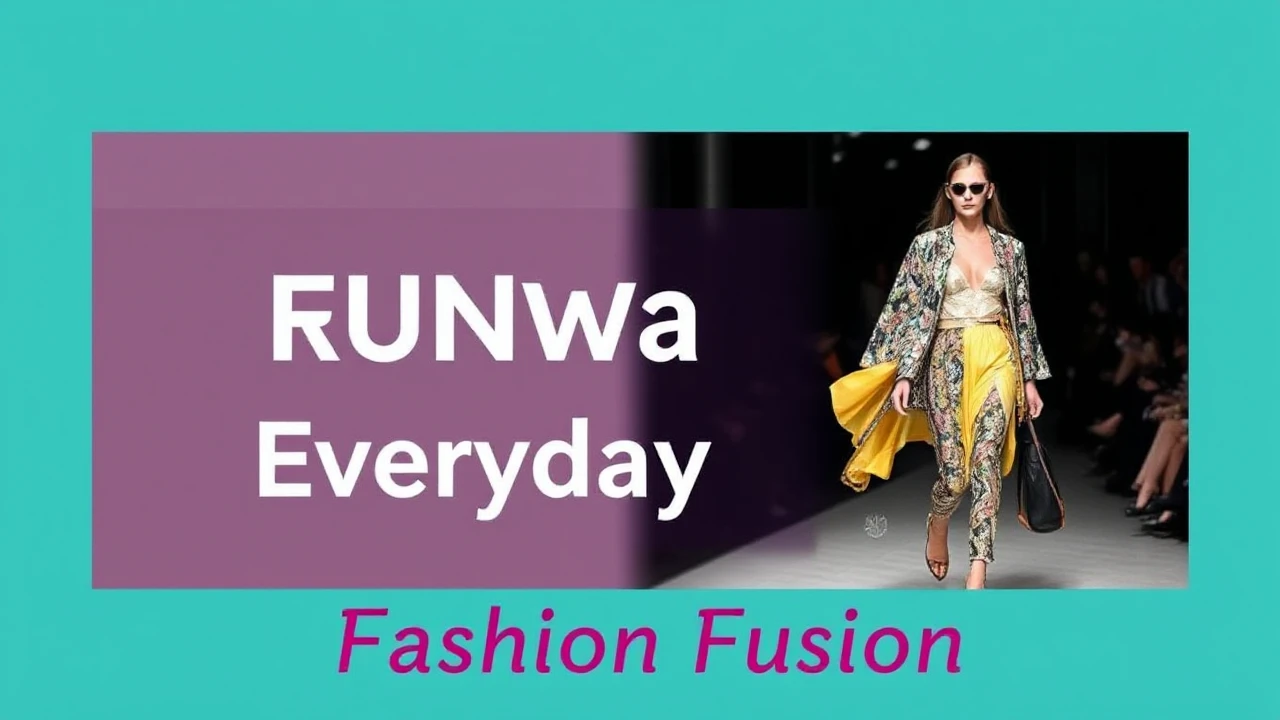 Fashion Fusion: Blending Runway with Everyday Style