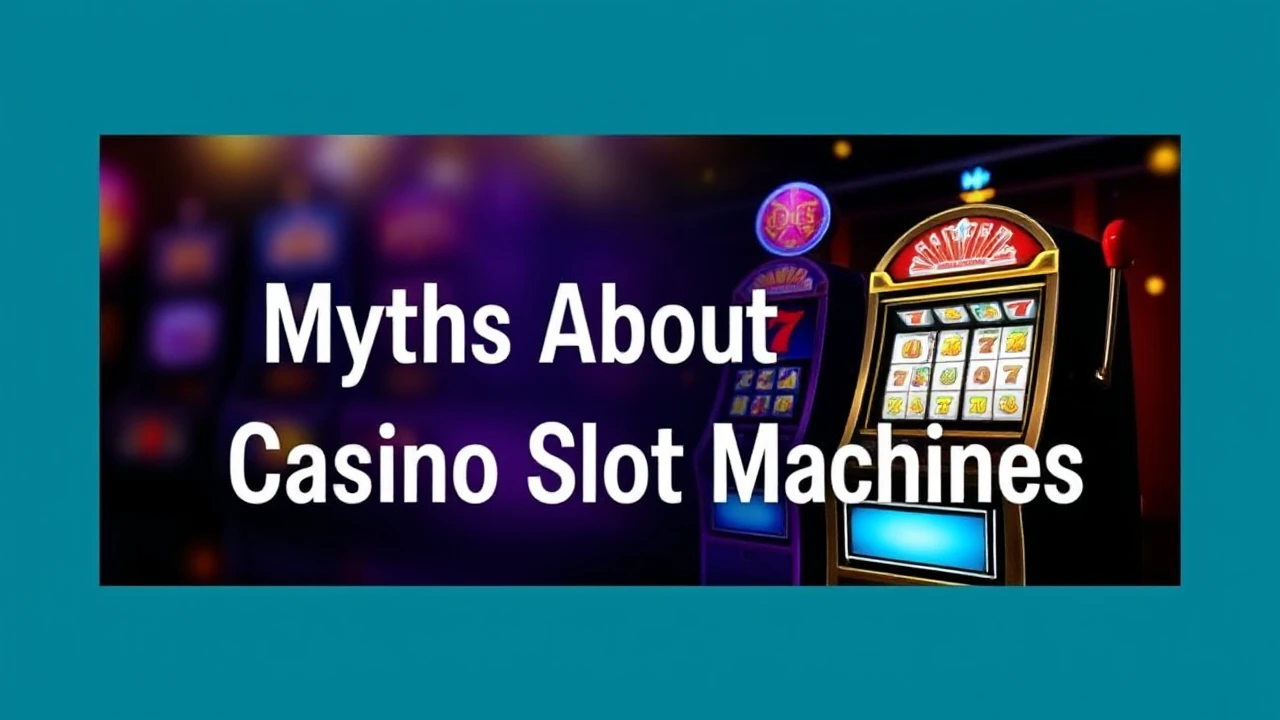 7 Common Myths About Casino Slot Machines