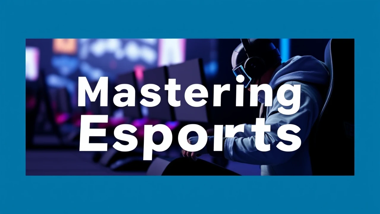 Mastering Esports: A Beginner's Guide to Conquering the Game