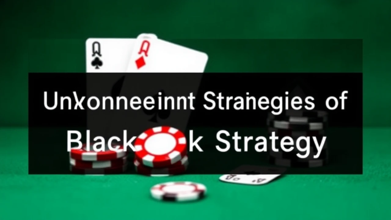 Revealing the Unknown Strategies of Blackjack Strategy