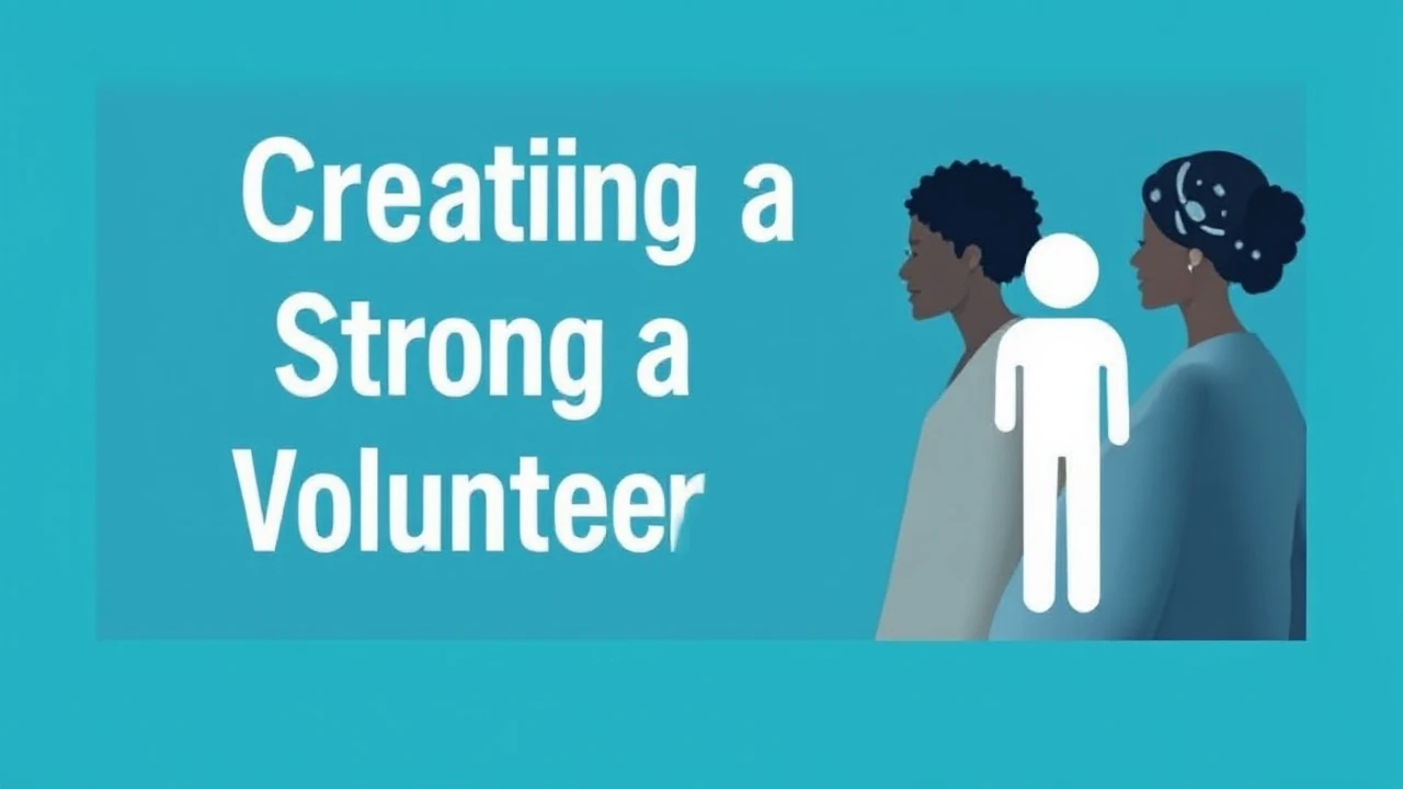 Creating a Strong Volunteer Network