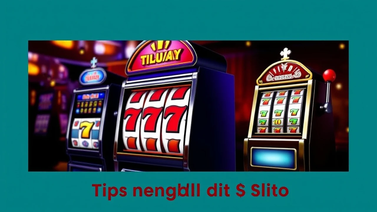 Tips Mengungguli Slot Machine di Casino