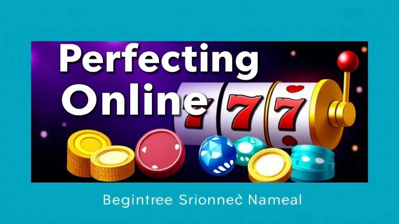 Perfecting Online Slot Games: Beginner's Comprehensive Manual