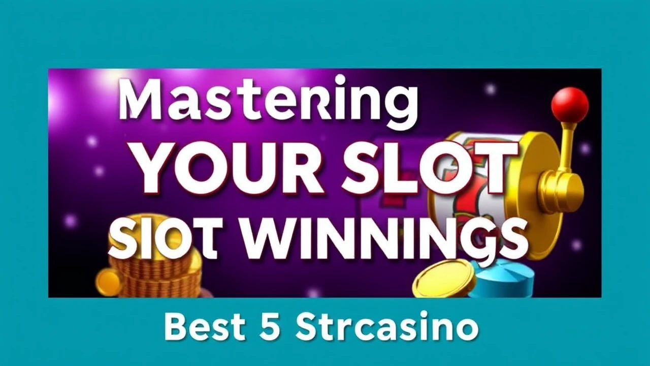 Mastering Your Slot Winnings: Best 5 Strategies