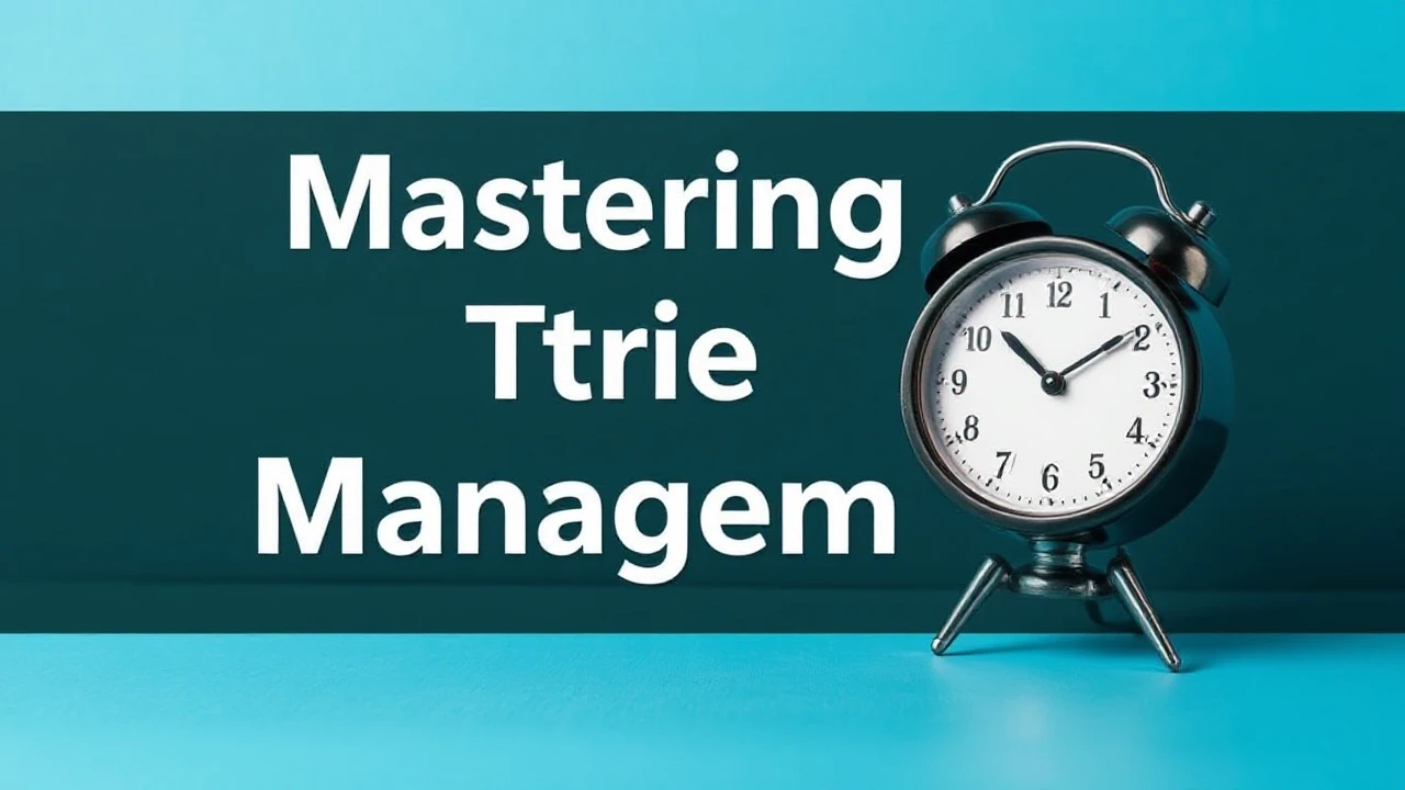 Mastering Time Management: Key Tips for Hectic Entrepreneurs