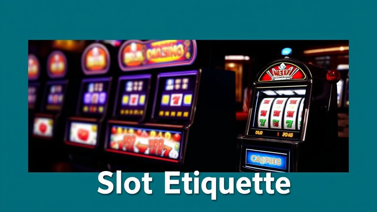 Understanding Slot Etiquette: Do's and Don'ts in the Casino
