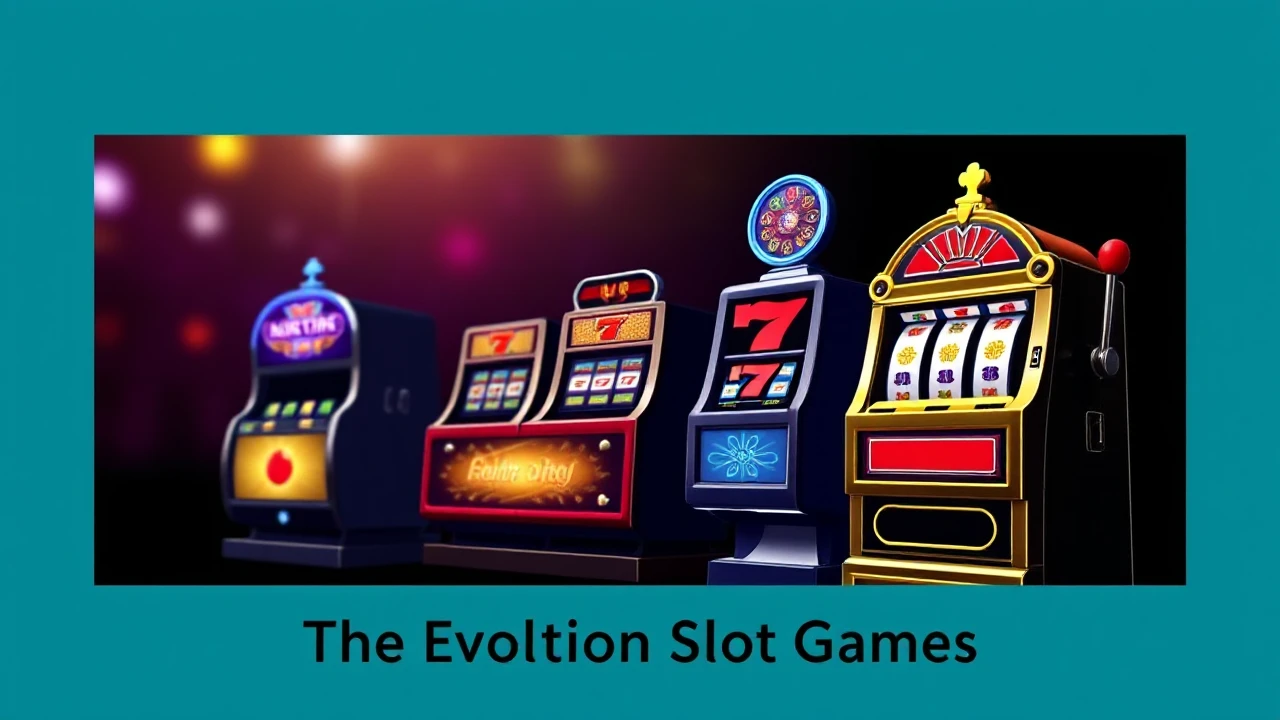 The Evolution of Slot Games: A Concise History