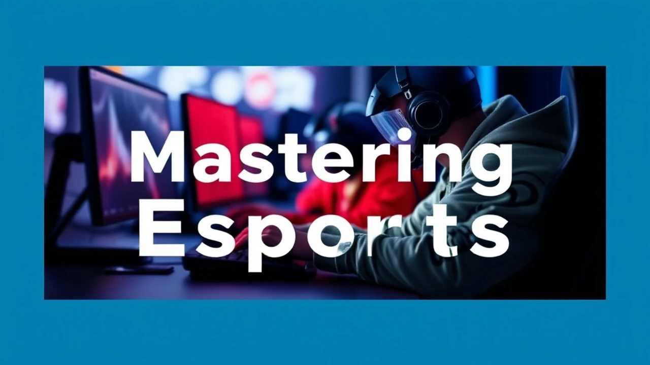 Mastering Esports: An Amateur's Guide to High-Level Gaming