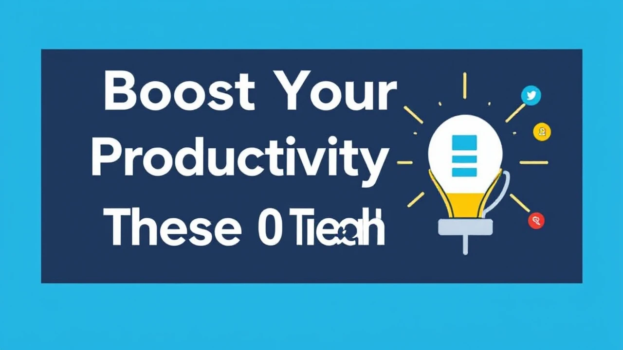 Boost Your Productivity with These 10 Tech Hacks