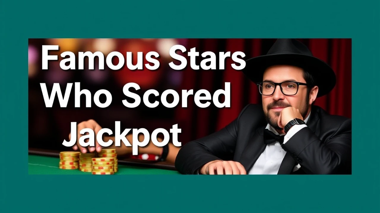 Famous Stars Who Scored Big Jackpot at Casinos