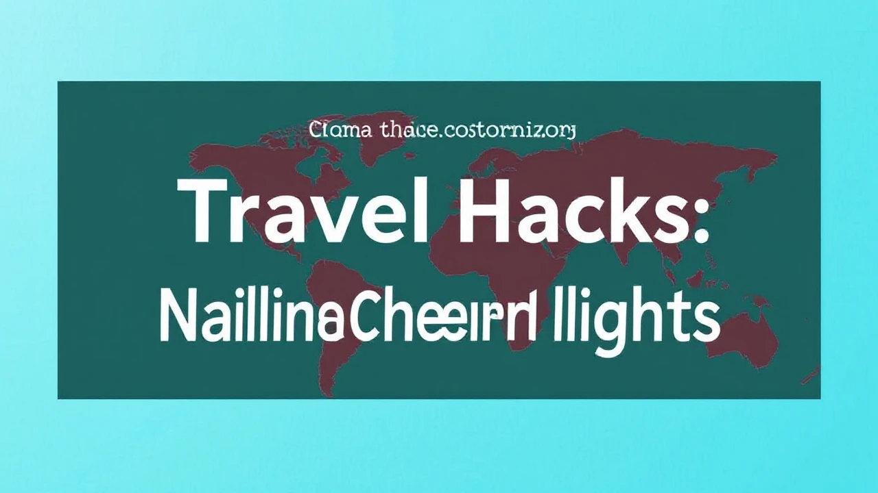 Ultimate Guide on Travel Hacks: Nailing Cheap Flights