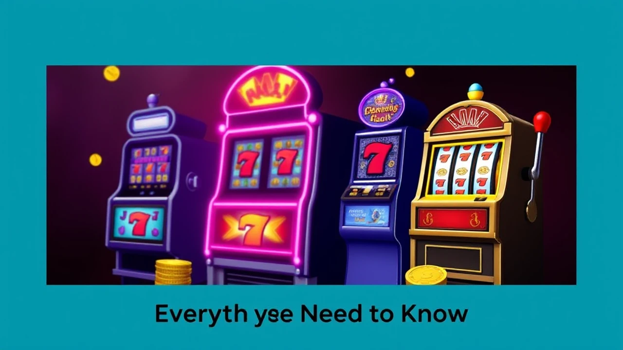 Mastering the Art of Slot Machine Selection: Everything You Need to Know
