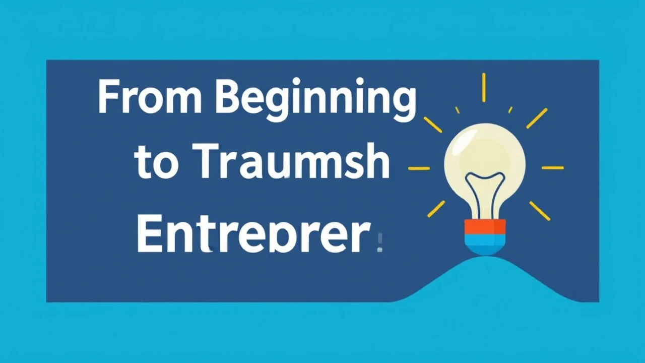 From Beginning to Triumph: Crucial Advice for Entrepreneurs