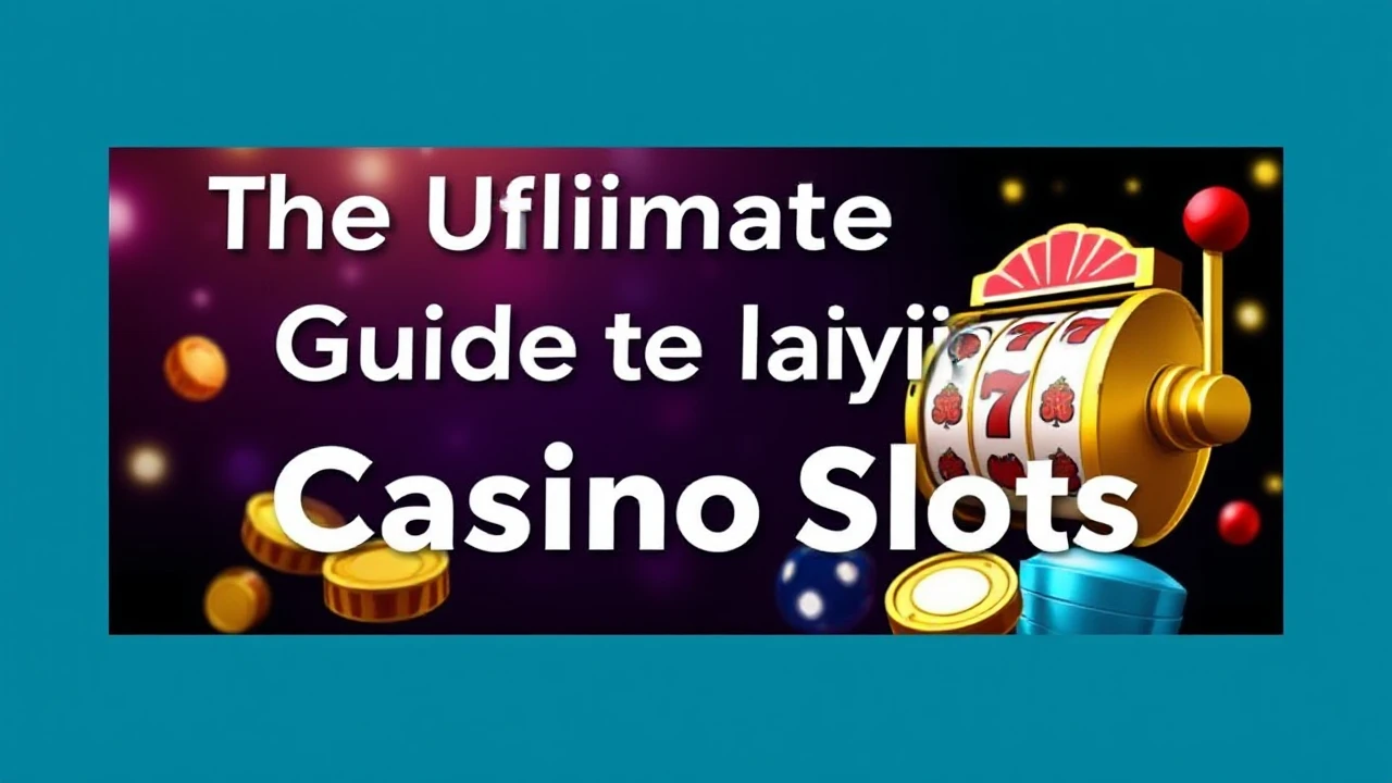 The Ultimate Guide to Playing Casino Slots