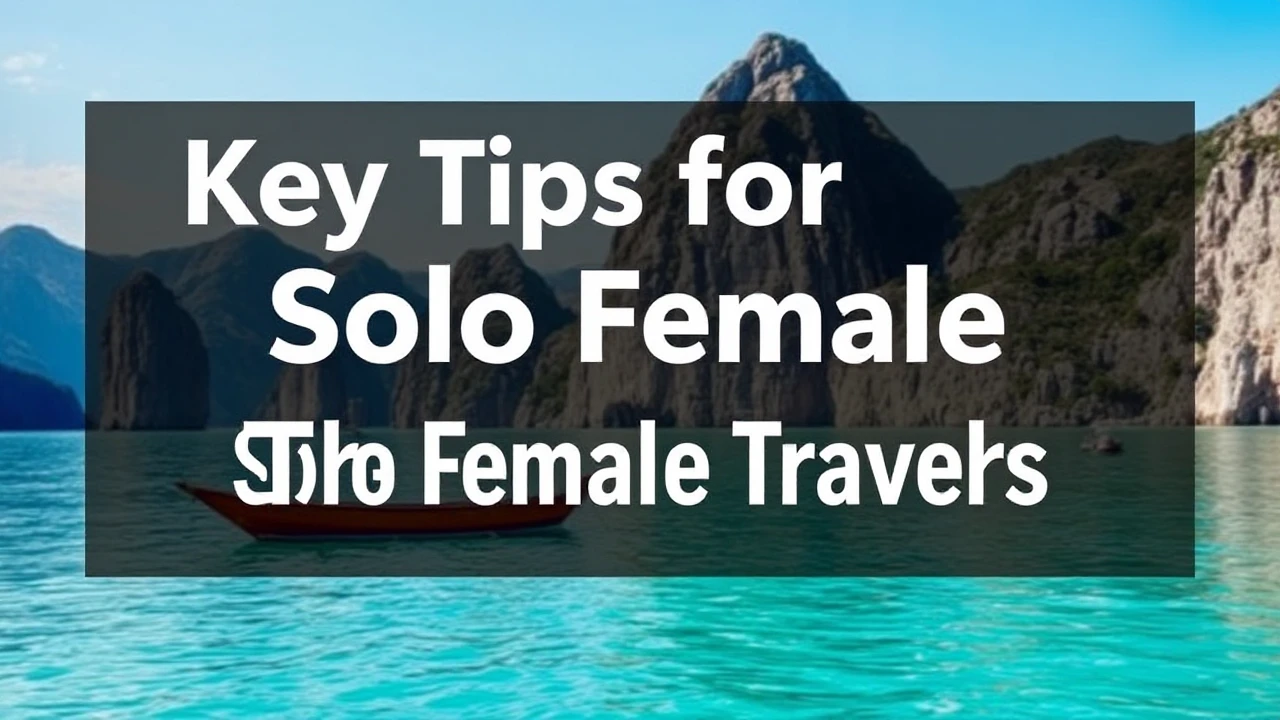 Key Tips for Solo Female Travelers: Ensuring Safety and Feeling Empowered