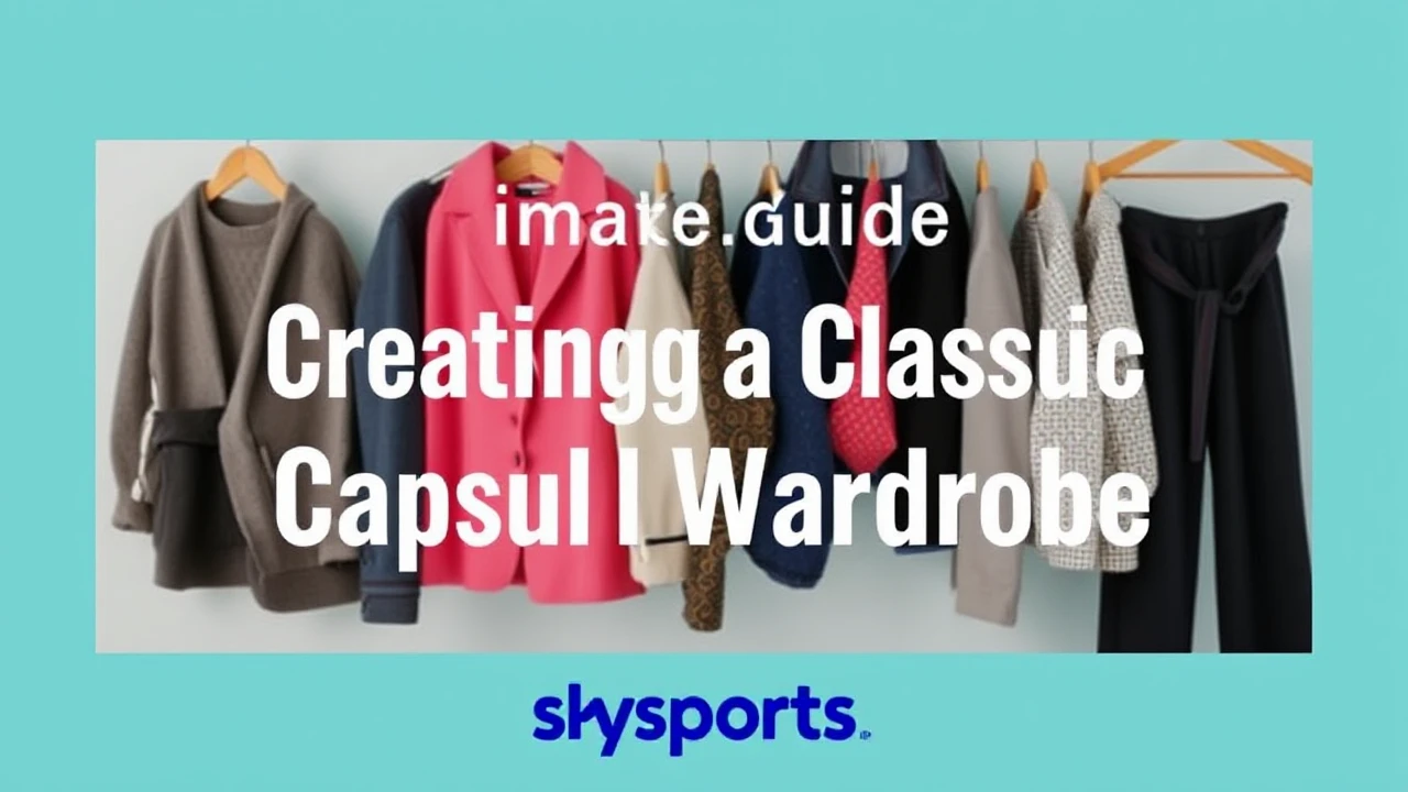 The Ultimate Guide to Creating a Classic Capsule Wardrobe