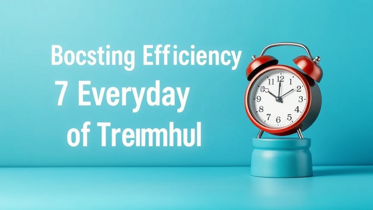 Boosting Efficiency: 7 Everyday Habits of Triumphant People