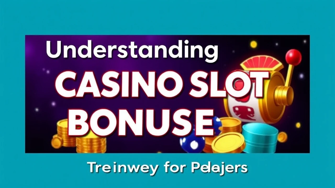Understanding Casino Slot Bonuses: The Journey for Players