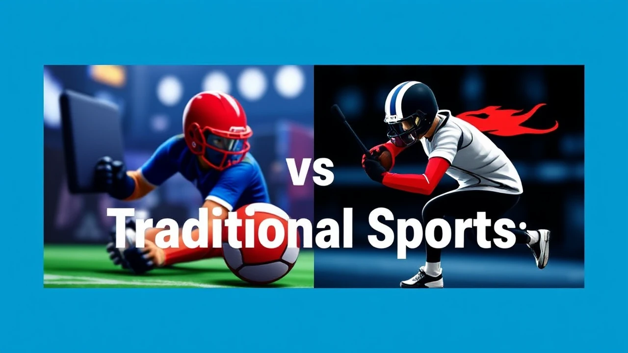 Esports versus Traditional Sports: Analyzing Competitions
