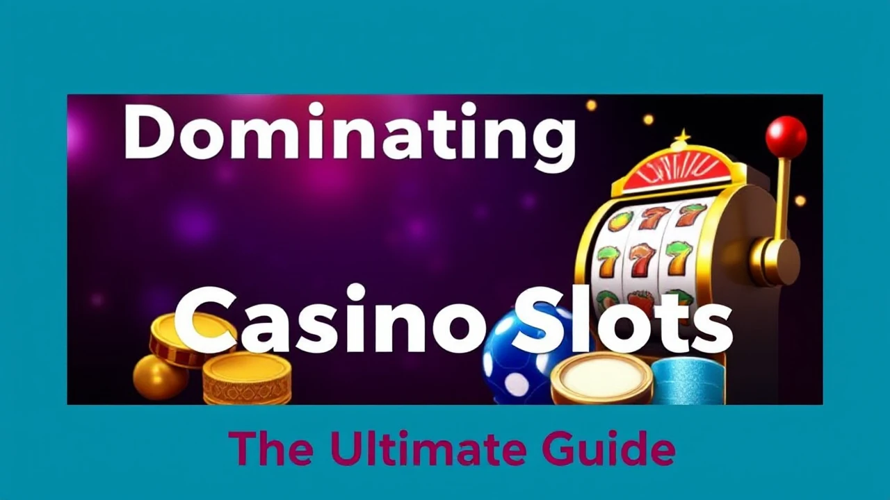 Dominating Casino Slots: Your Ultimate Guide