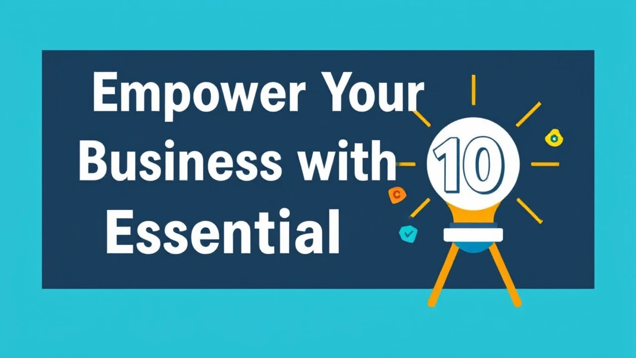 Empower Your Business with These 10 Essential Tools