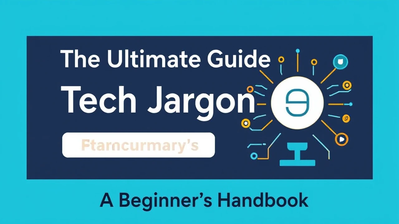 The Ultimate Guide Tech Jargon: A Beginner's Handbook