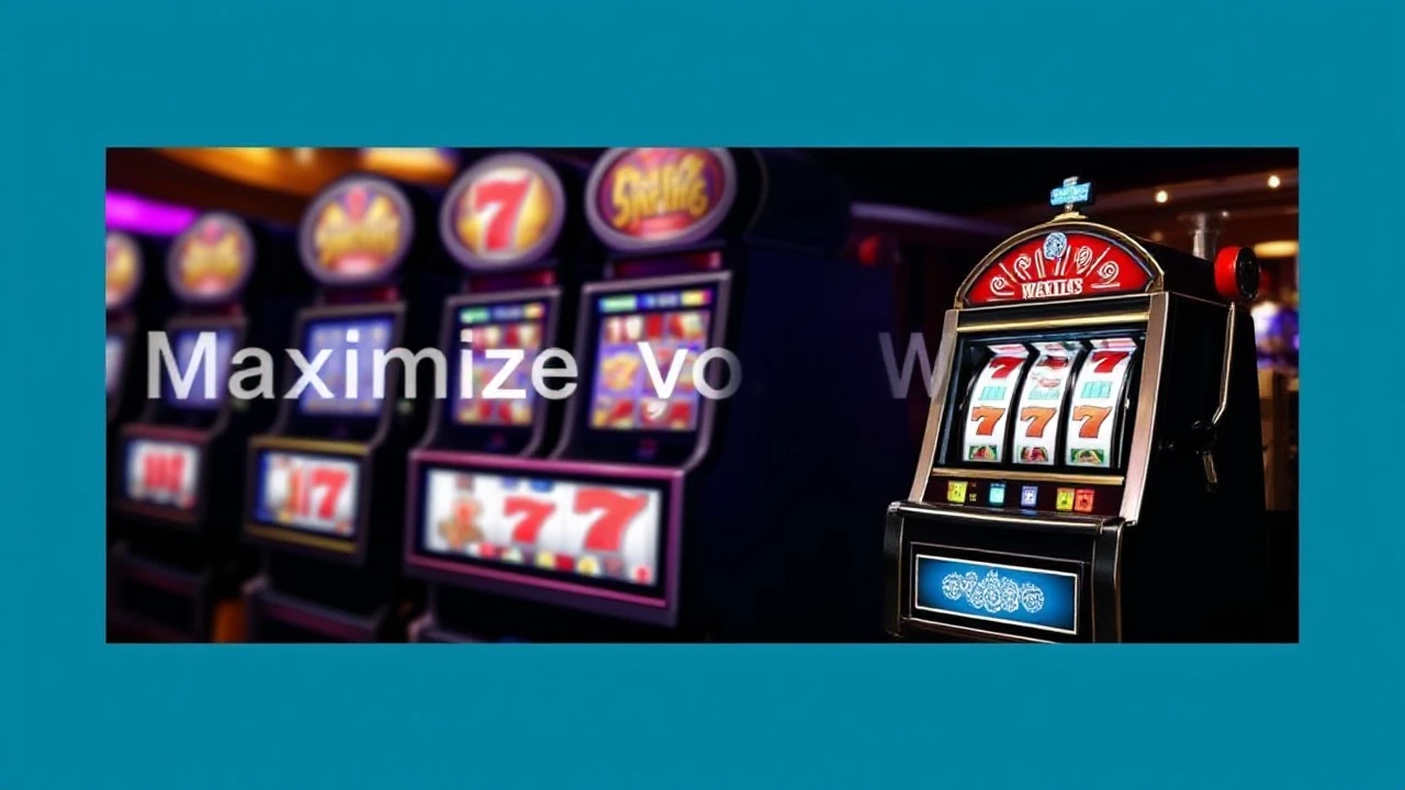 7 Ways to Maximize Your Wins on Casino Slot Machines