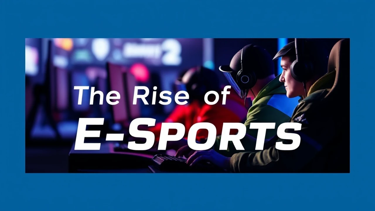 The Rise of E-Sports: Glimpsing into the Next Era of Professional Gaming
