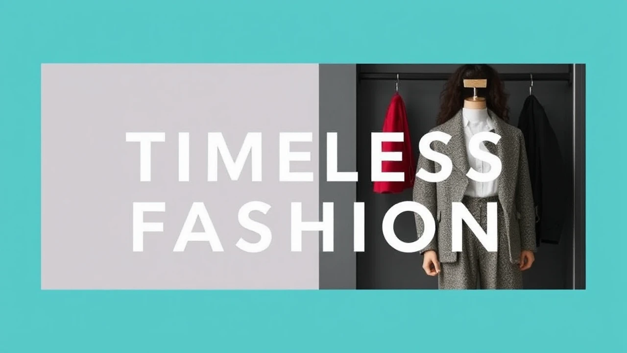 Timeless Fashion: Key Strategies for Building a Wardrobe That Stands the Test of Time