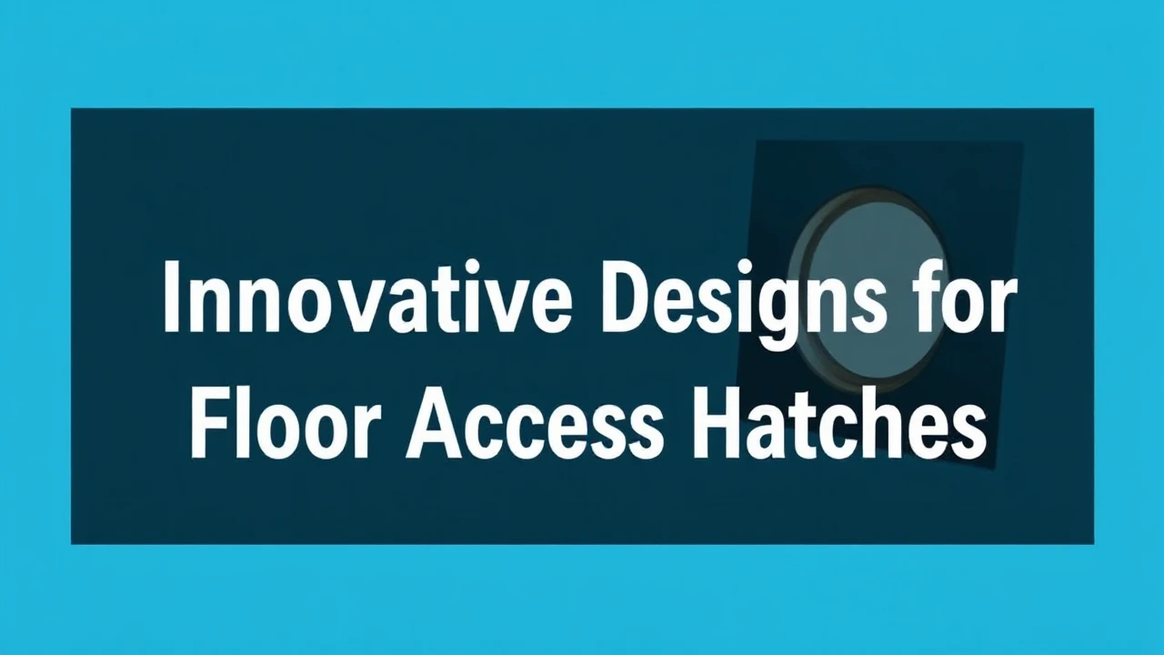 Discovering the Top 10 Innovative Designs for Floor Access Hatches