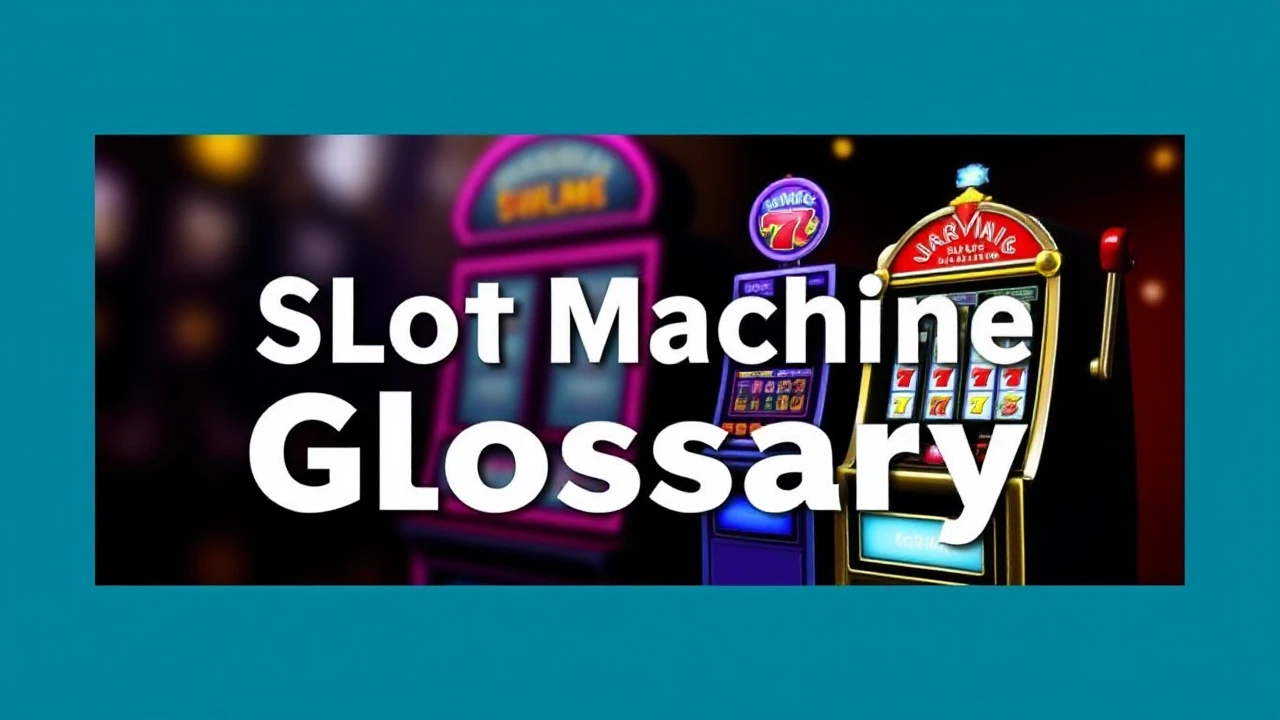 The Ultimate Gaming Slot Machine Glossary to Help You Win