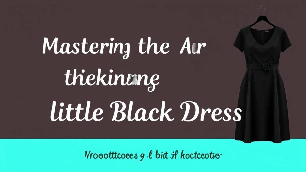 Mastering the Art of Picking the Ultimate Little Black Dress