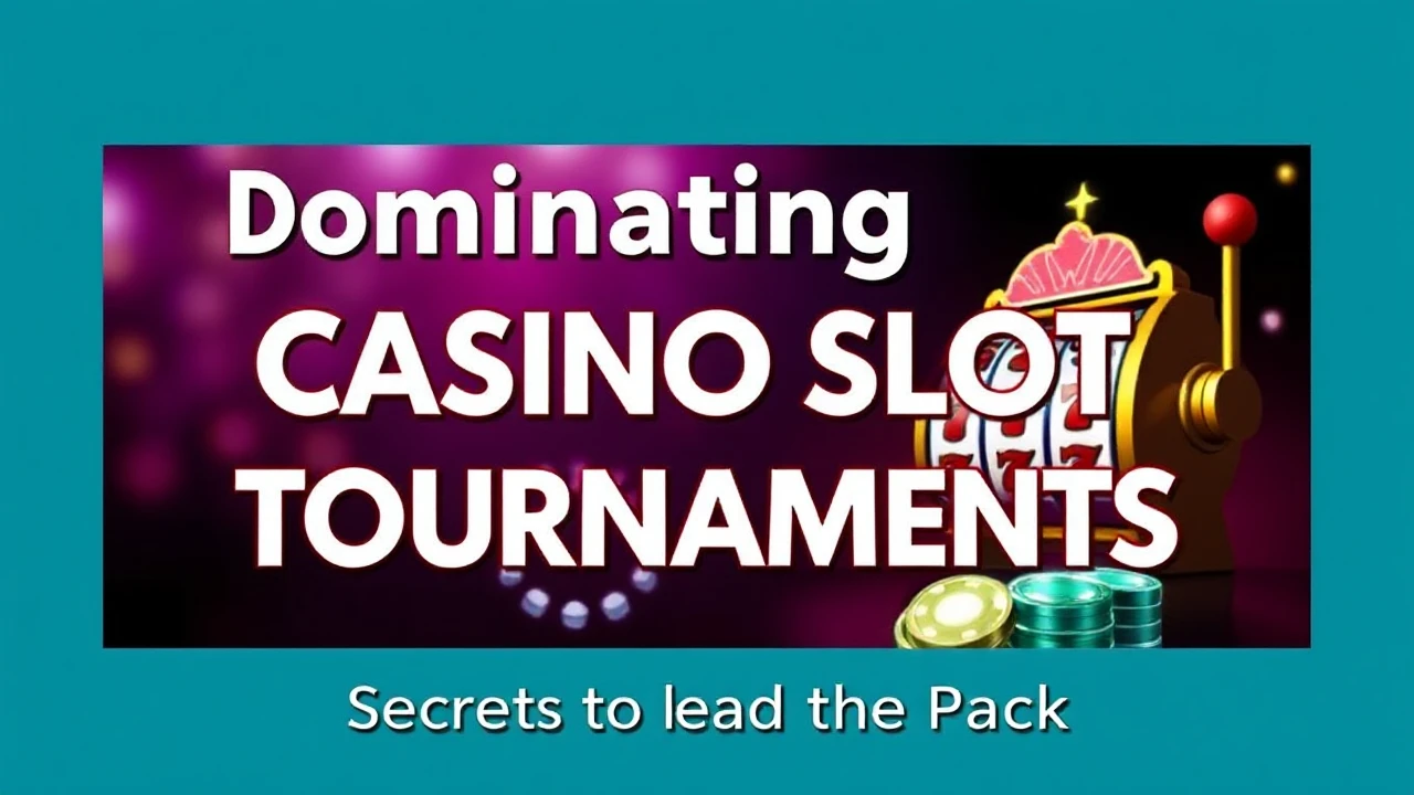 Dominating Casino Slot Tournaments: Secrets to Lead the Pack