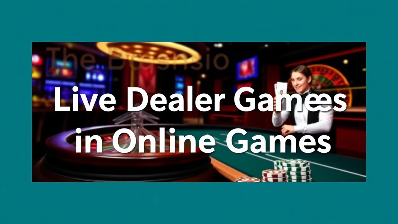The Expansion of Live Dealer Games in Online Casinos