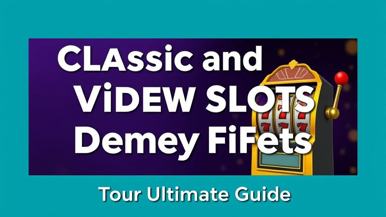 Classic and Video Slots Demystified: Your Ultimate Guide