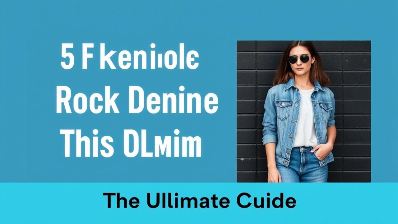 5 Fashionable Ideas to Rock Denim Jackets This Season: Your Ultimate Guide