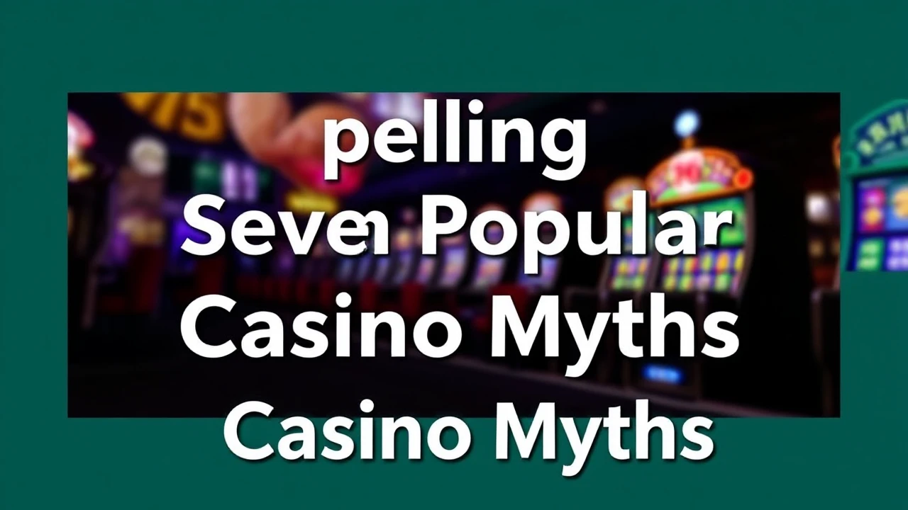 Dispelling Seven Popular Casino Myths