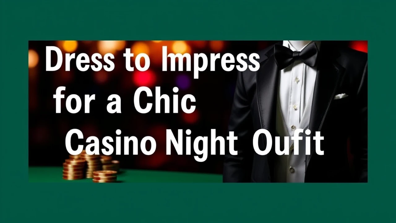 Dress to Impress for a Chic Casino Night Outfit