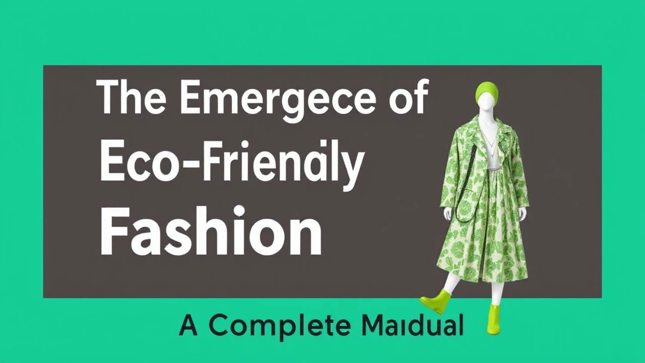 The Emergence of Eco-Friendly Fashion: A Complete Manual