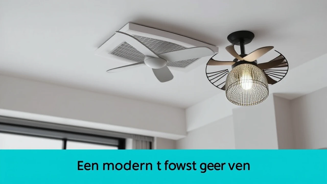 Een Moderne Twist Geven aan Je Interieur met Plafondventilatoren