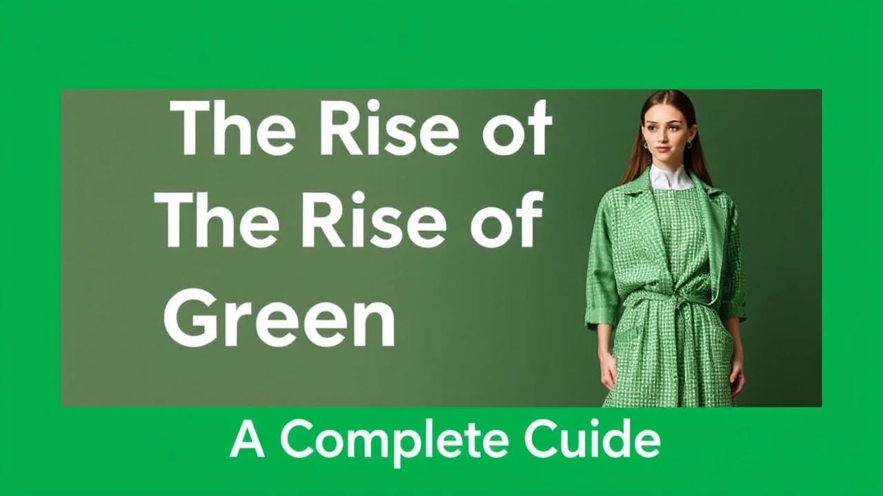 The Rise of Green Fashion: A Complete Guide
