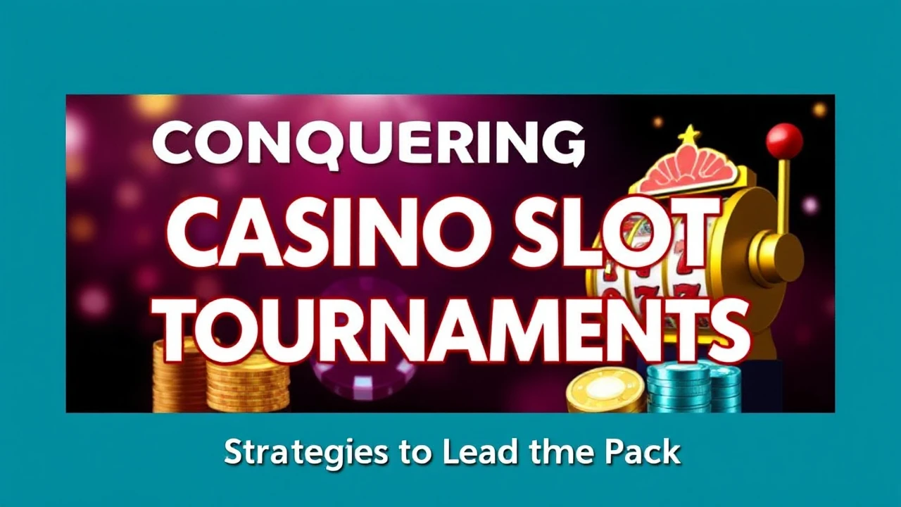 Conquering Casino Slot Tournaments: Strategies to Lead the Pack