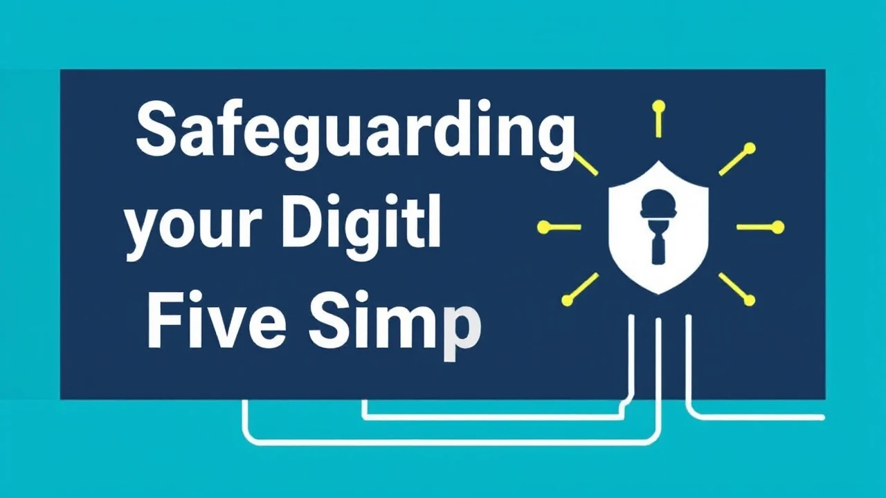 Safeguarding Your Digital Devices: Five Simple Tips