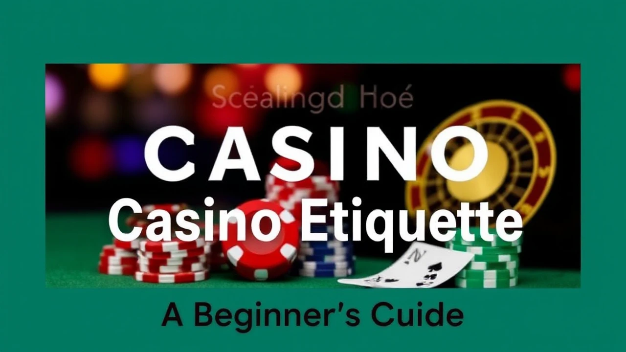 Unveiling the Secrets of Casino Etiquette: A Beginner's Guide