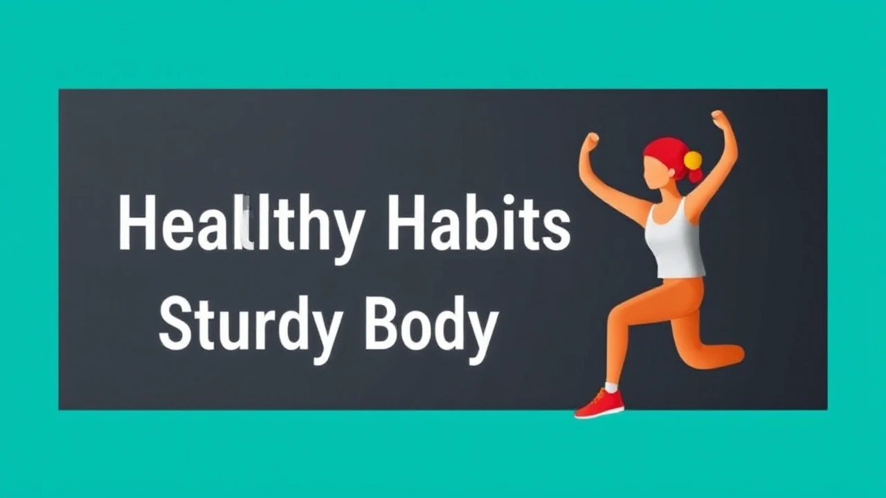 Crucial 10 Healthy Habits for a Sturdy Body and Mind