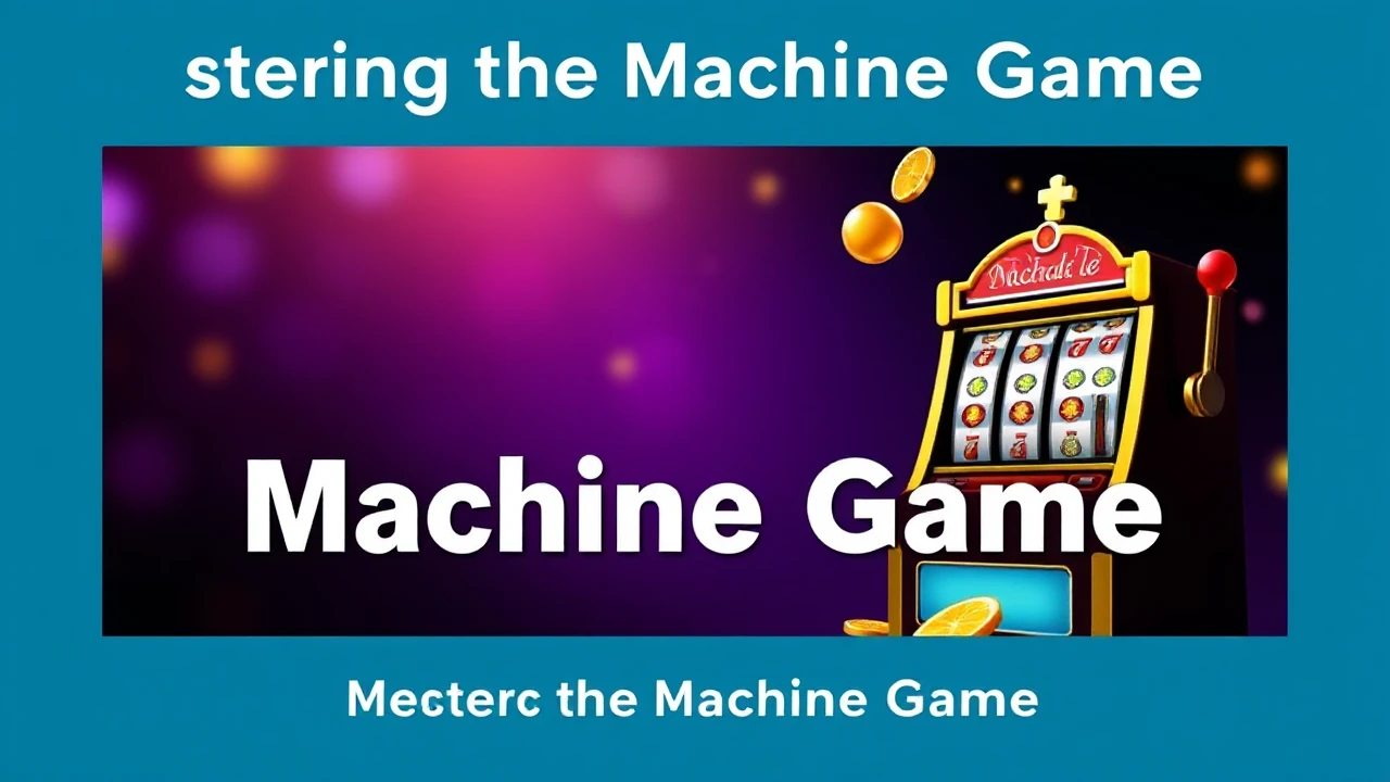 Mastering the Machine Game: Key 5 Strategies for Increasing Wins