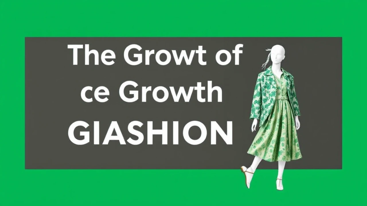 The Growth of Green Fashion: An Extensive Manual