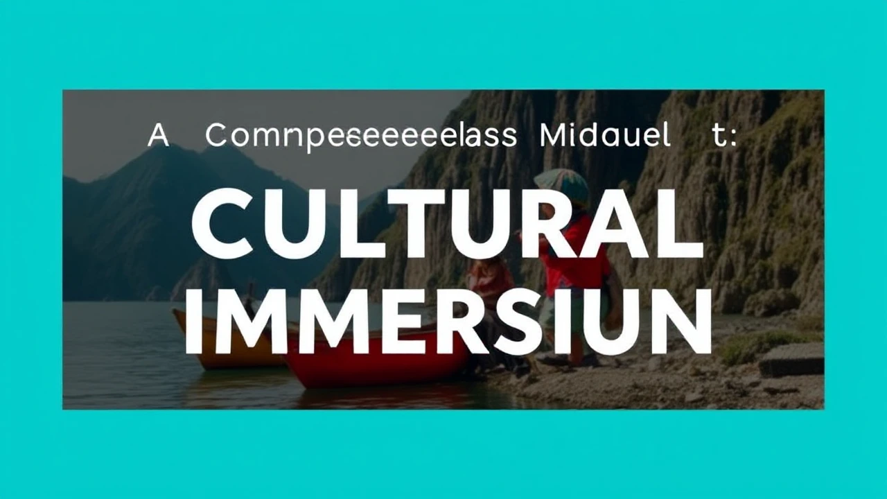 A Comprehensive Manual to Cultural Immersion: Embracing Local Traditions While Traveling