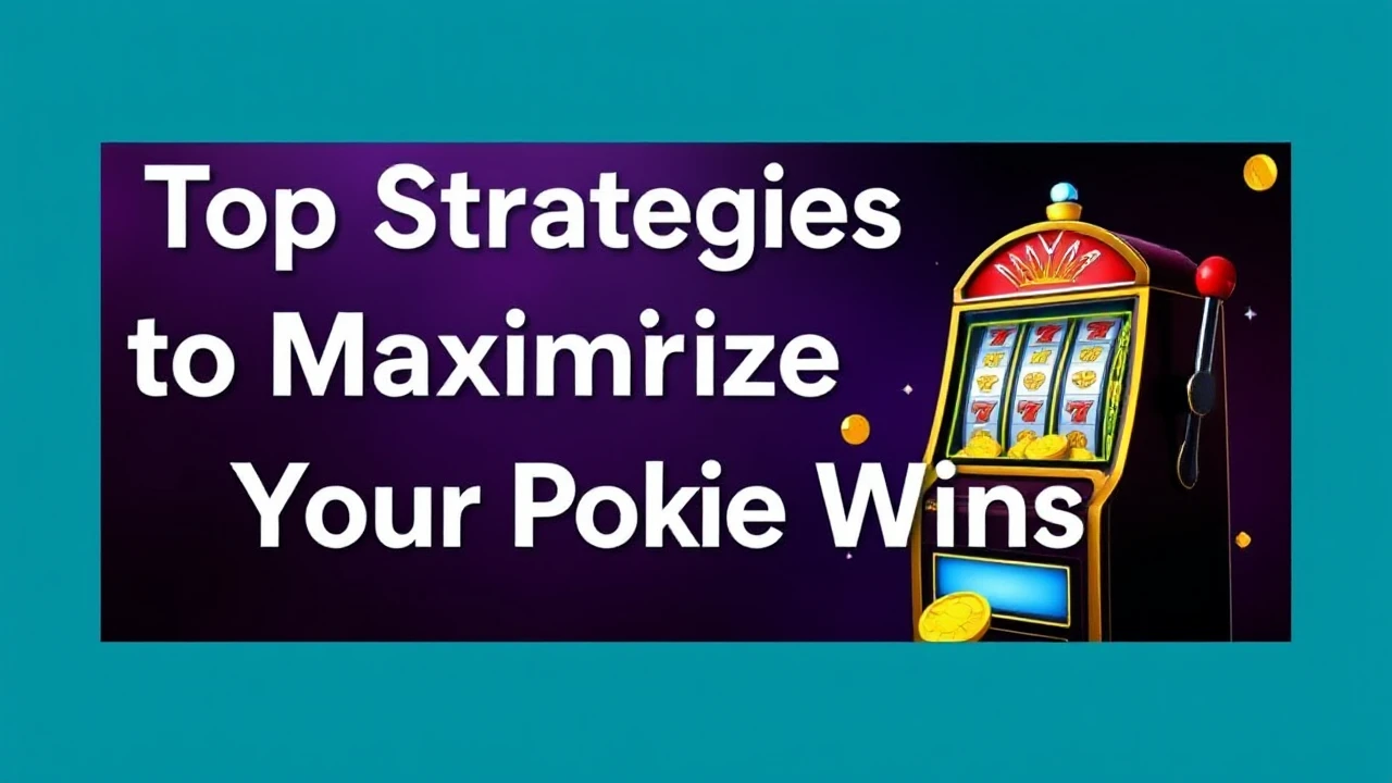 Top Strategies to Maximizing Your Pokie Wins