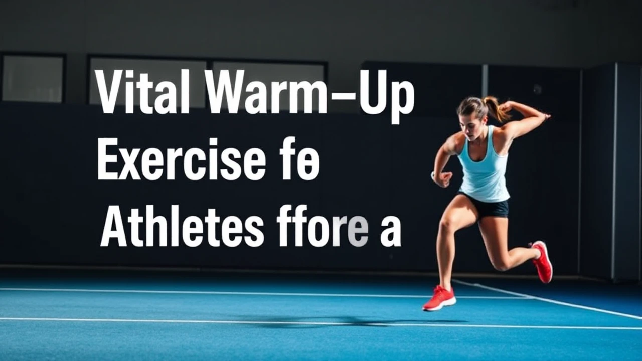 Vital Warm-Up Exercises for Athletes Before a Workout